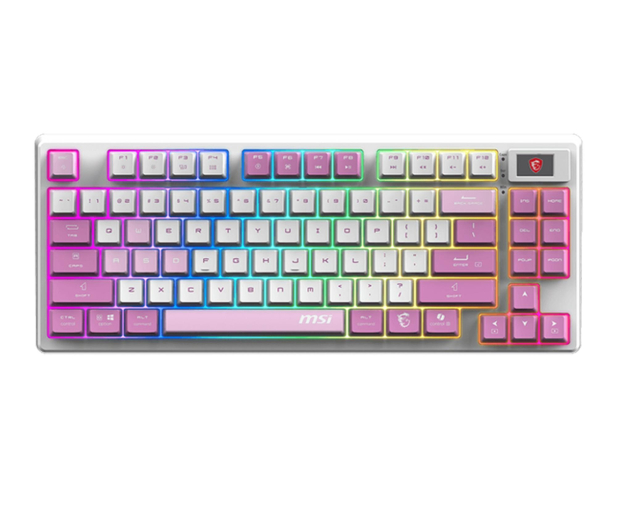 MSI Forge GK600 TKL W VIOLET US - 1486392 - zdjęcie